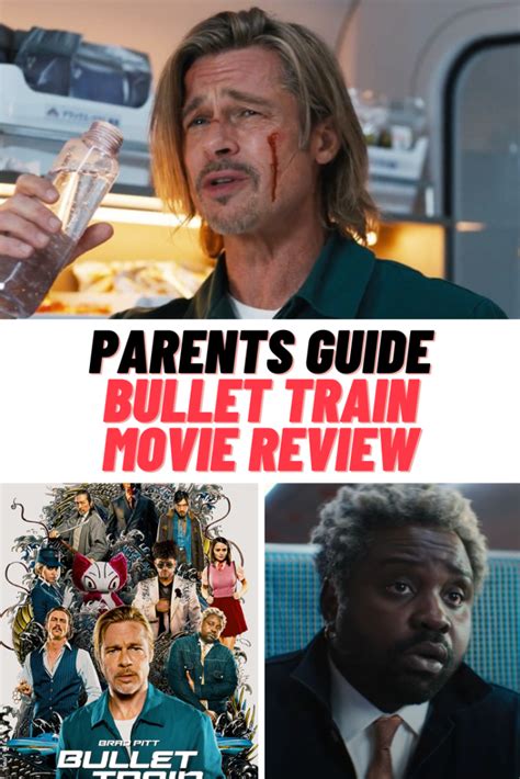A zombies head getting crushed and people getting turned into zombies. . Bullet train parents guide